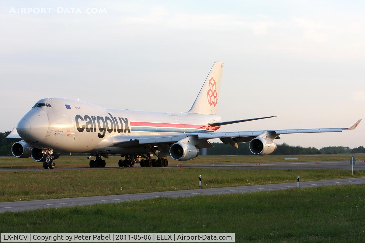LX-NCV, 1999 Boeing 747-4R7F/SCD C/N 29730, LUX