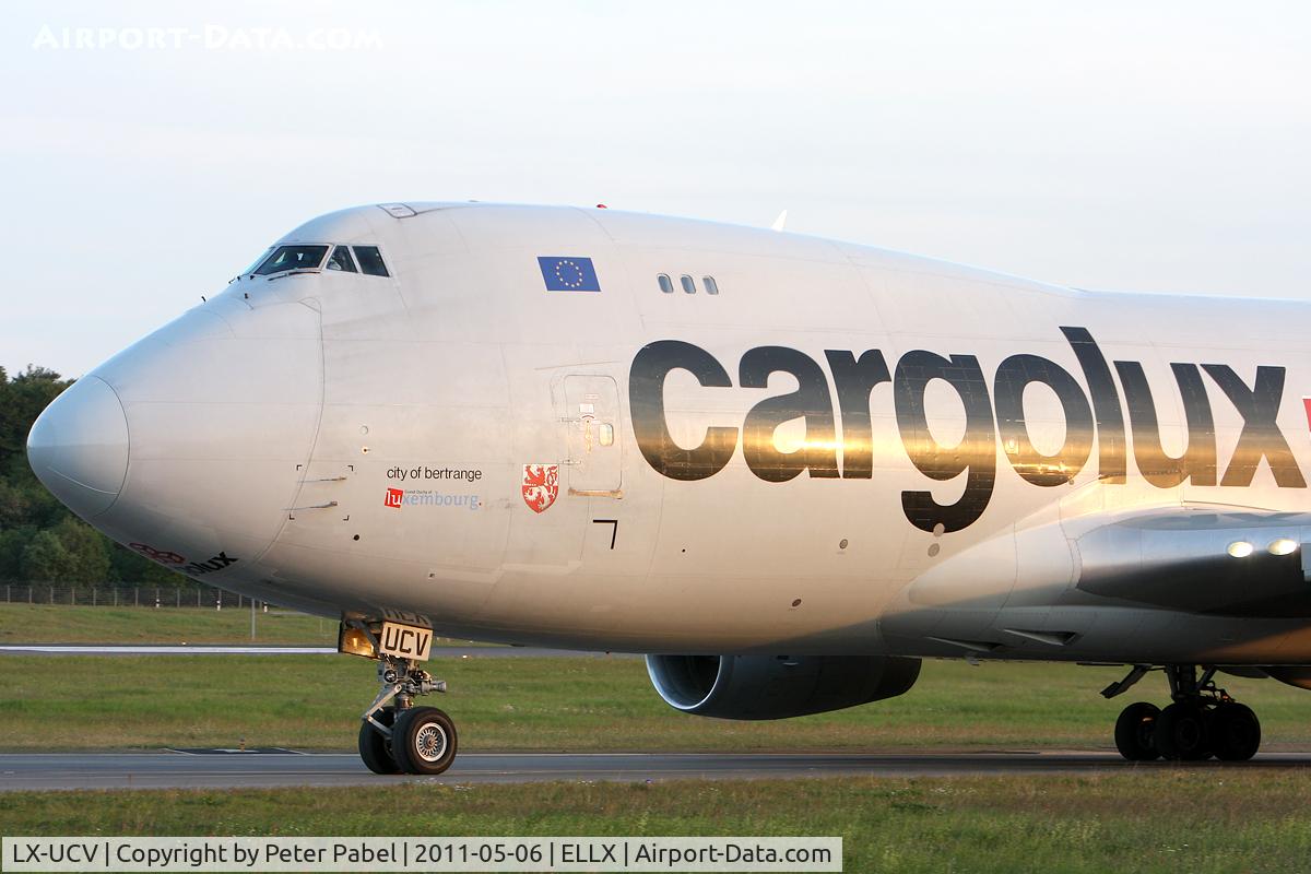 LX-UCV, 2004 Boeing 747-4R7F/SCD C/N 33827, LUX