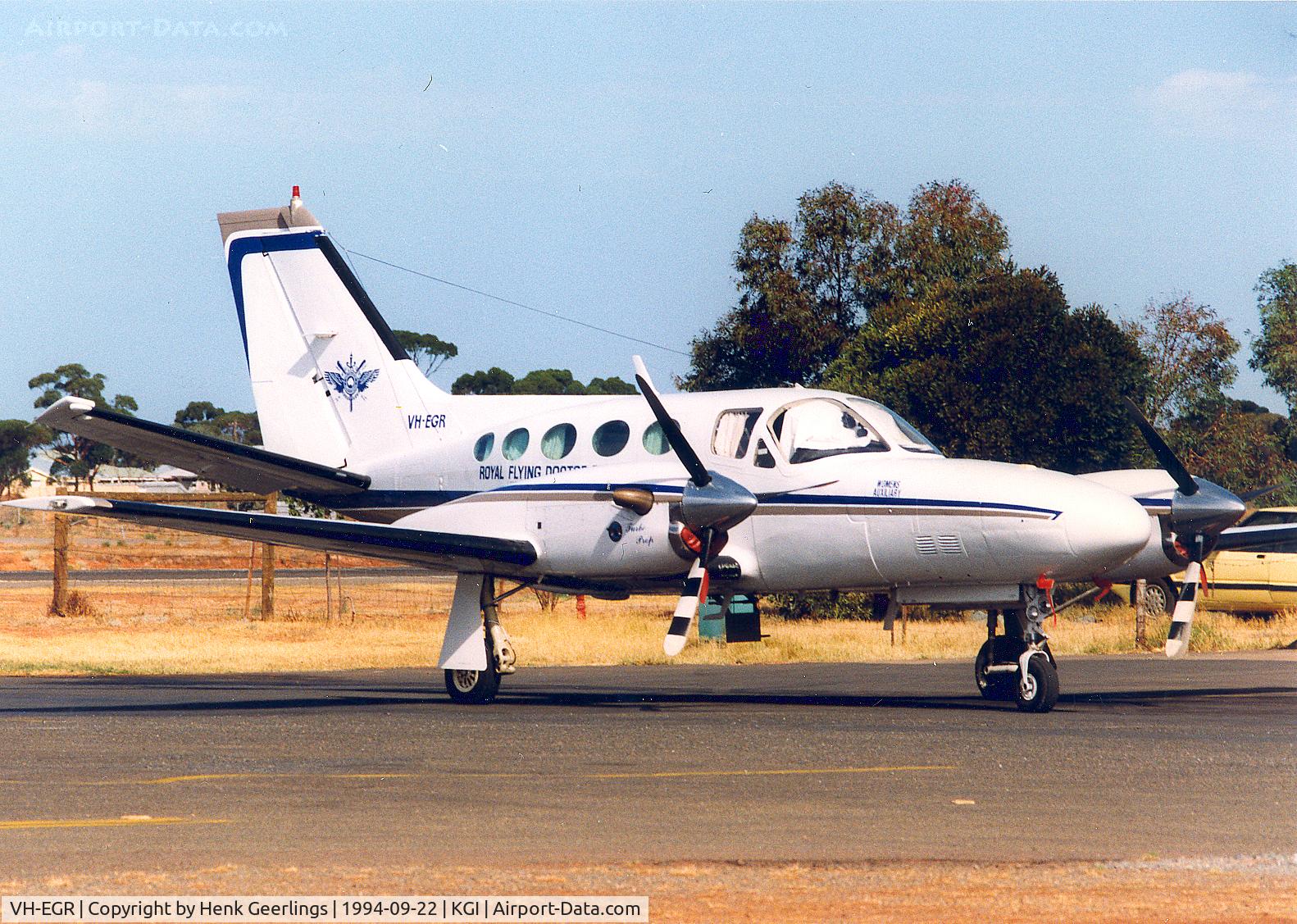 VH-EGR, 1984 Cessna 425 Conquest 1 C/N 425-0195, Royal Flying Doctor Service