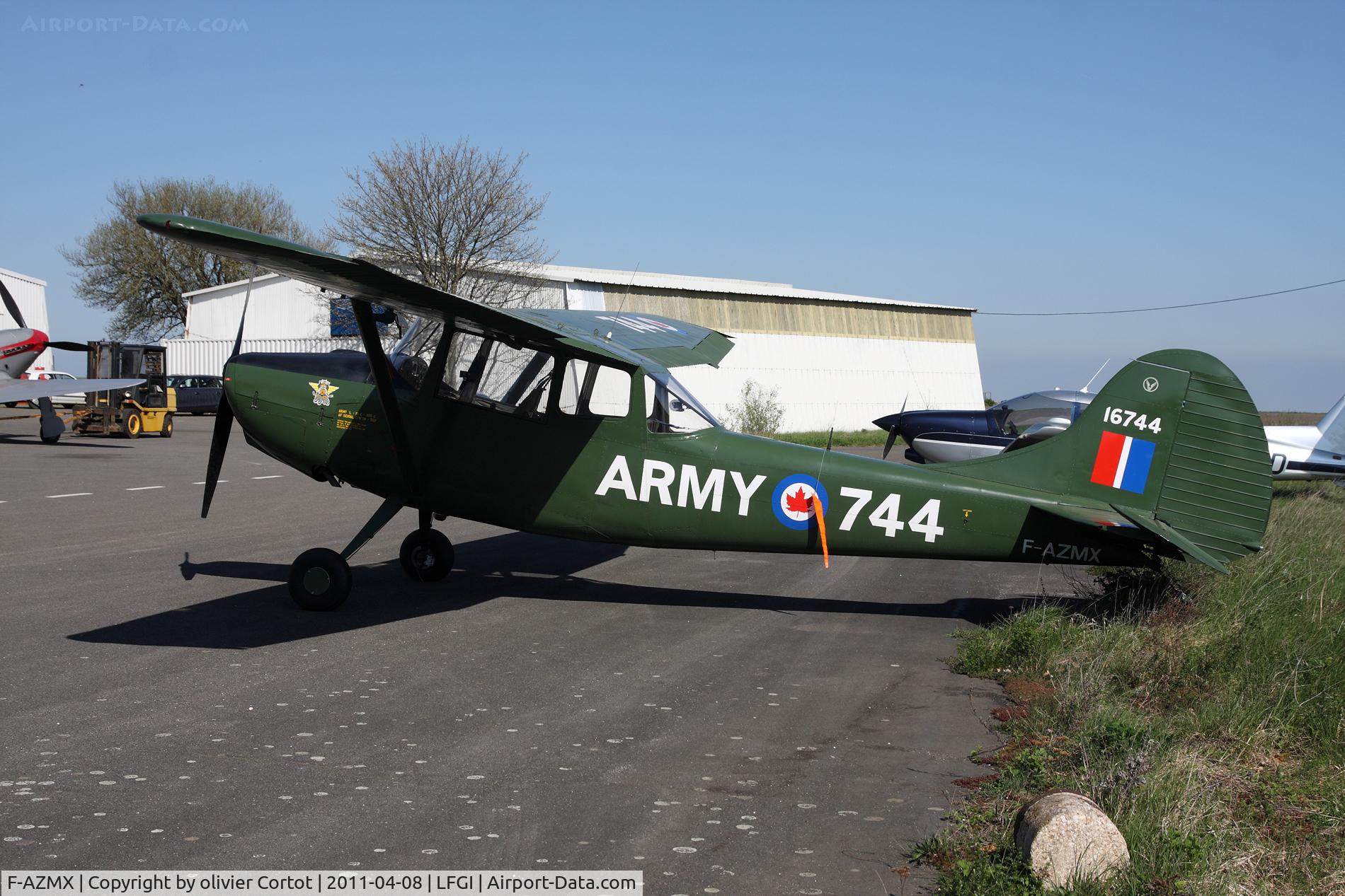 F-AZMX, Cessna O-1E Bird Dog C/N 24557, Dijon Darois