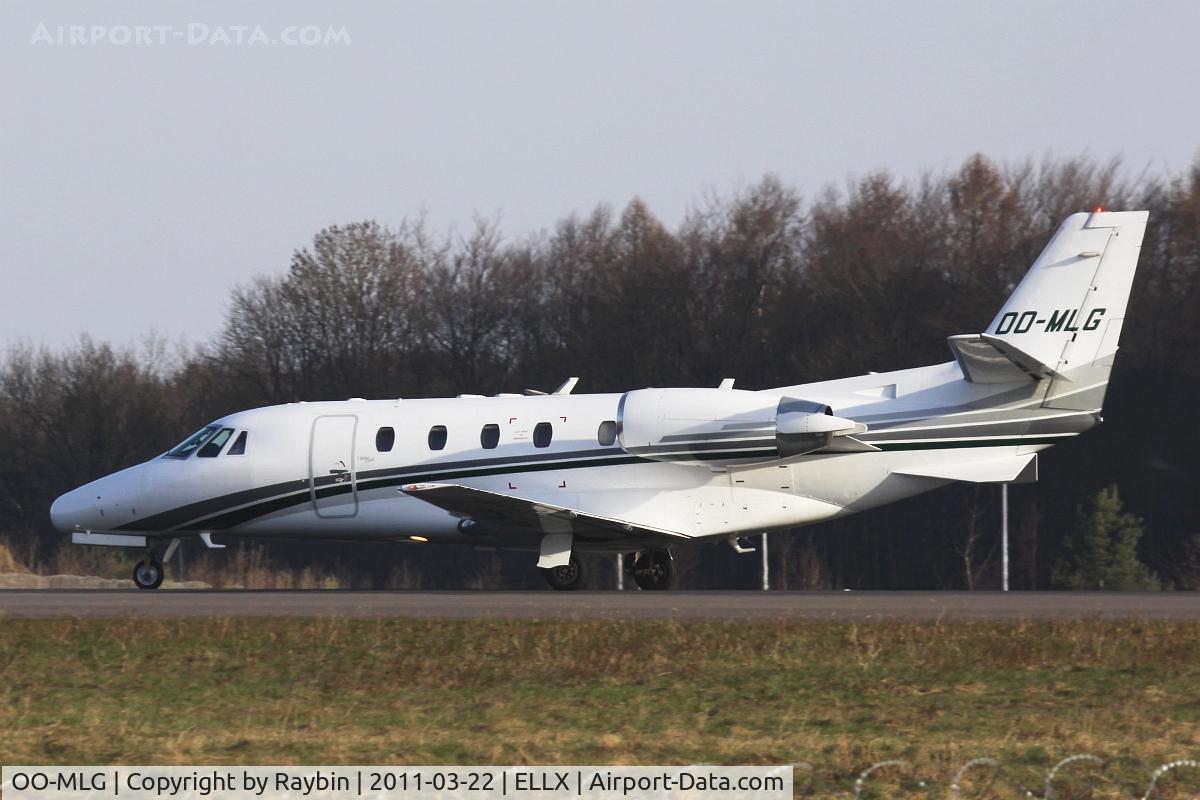 OO-MLG, 1999 Cessna 560 Citation Excel C/N 560-5028, Back home to Belgium