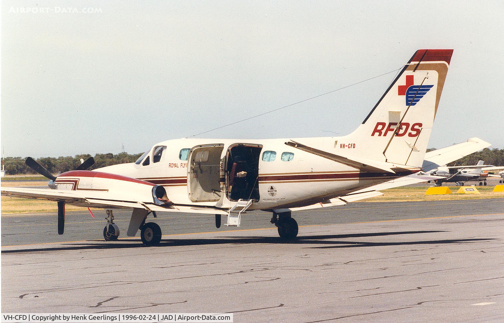 VH-CFD, Cessna 441 Conquest II C/N 441-0141, RFDSJAD