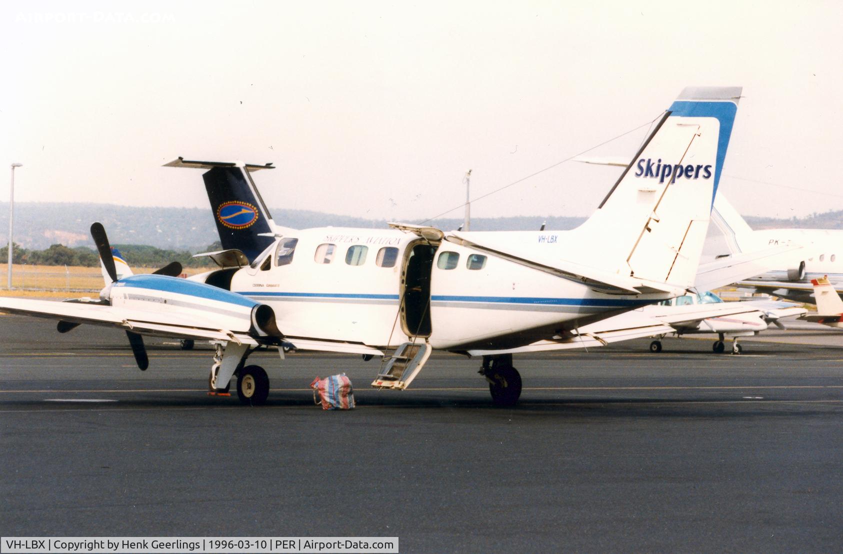 VH-LBX, 1979 Cessna 441 Conquest II C/N 441-0091, Skippers