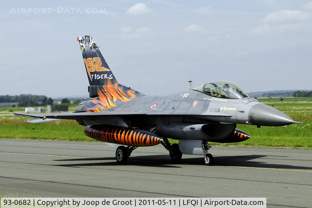 93-0682, TAI (Turkish Aerospace Industries) F-16C Fighting Falcon C/N HC-26, Still in the colours of the 2010 Tiger Meet