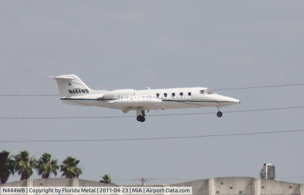 N444WB, 1977 Gates Learjet 35A C/N 35A-105, Lear 35