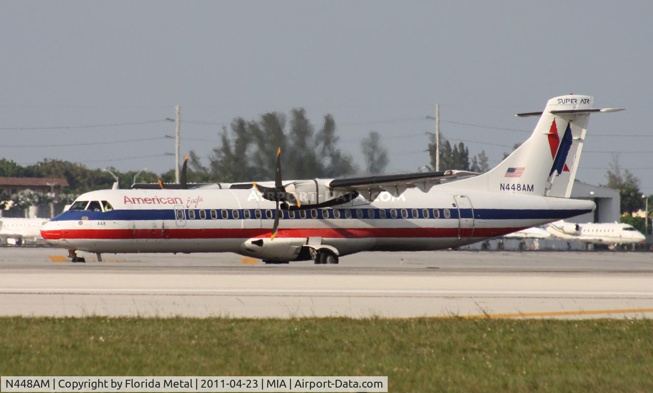 N448AM, 1995 ATR 72-212 C/N 448, Eagle ATR 72