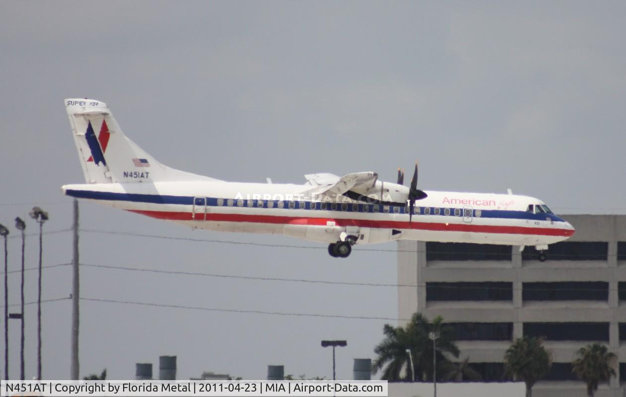 N451AT, 1995 ATR 72-212 C/N 451, Eagle ATR 72