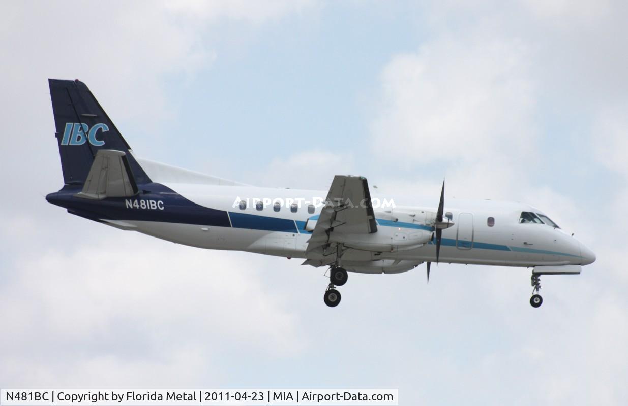 N481BC, 1991 Saab 340B C/N 340B-274, IBC S340
