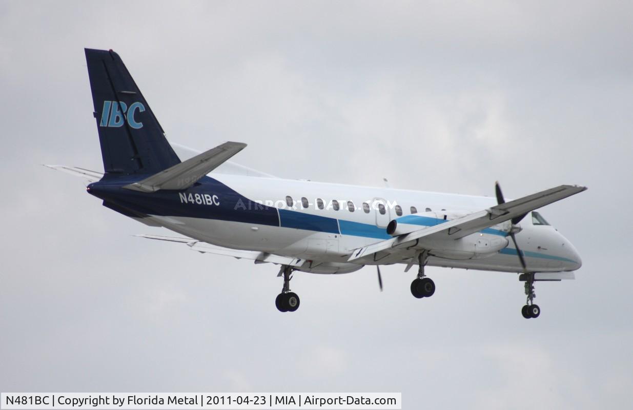 N481BC, 1991 Saab 340B C/N 340B-274, IBC S340