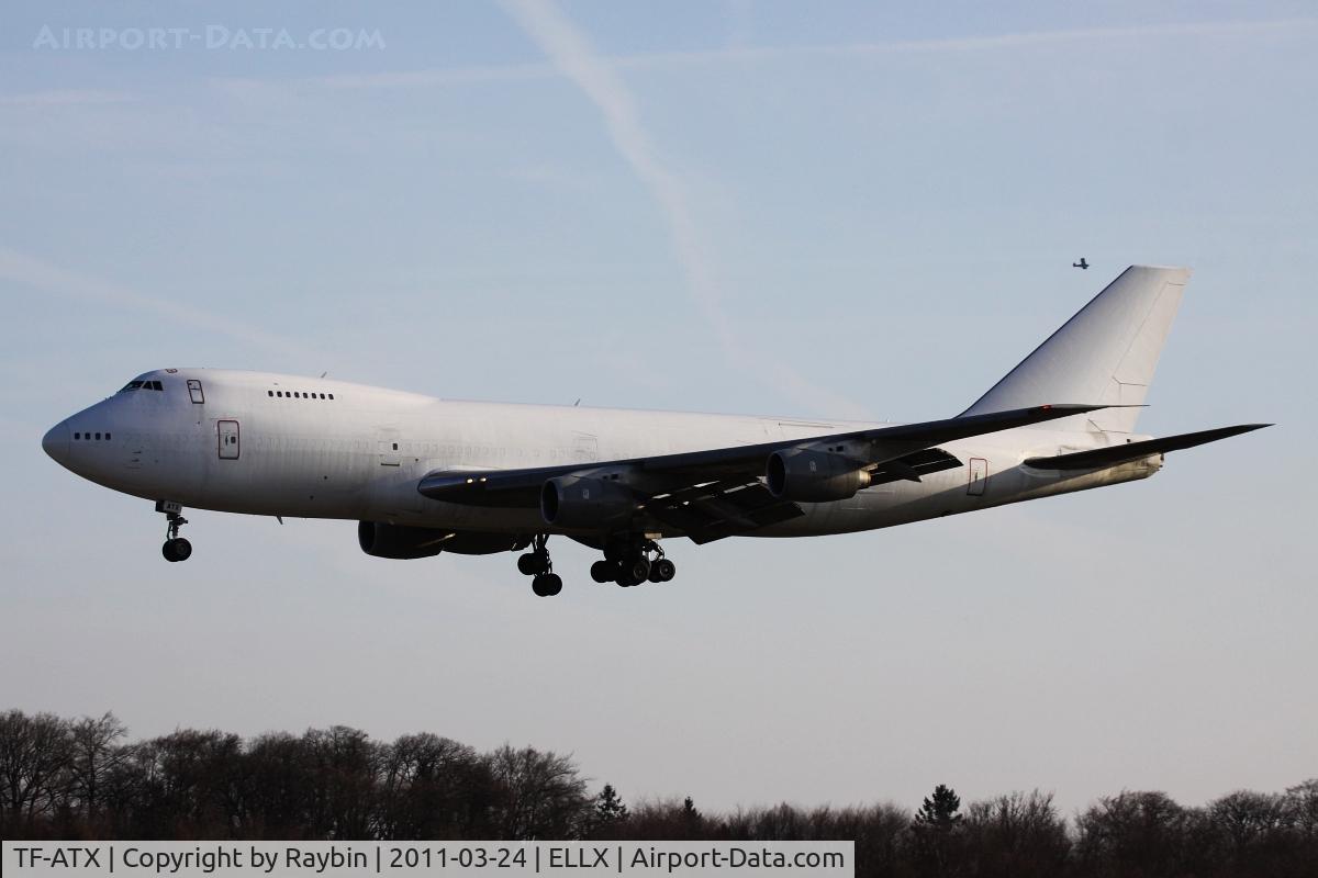 TF-ATX, 1987 Boeing 747-236B C/N 23711, Coming back from Pointe Noire Congo PNR/FCPP