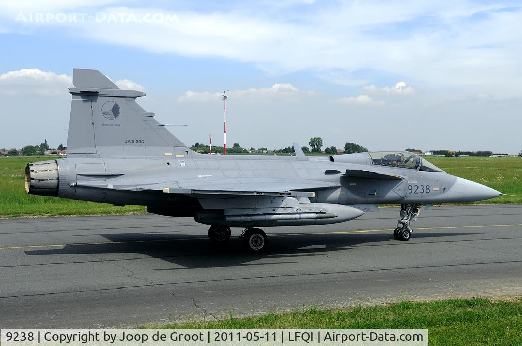 9238, Saab JAS-39C Gripen C/N 39238, participant in the 2011 Tiger Meet