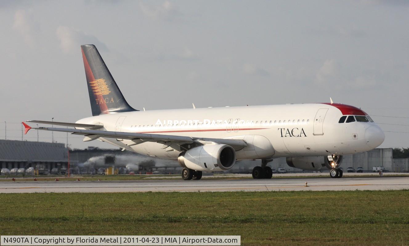 N490TA, 2004 Airbus A320-233 C/N 2282, Taca A320