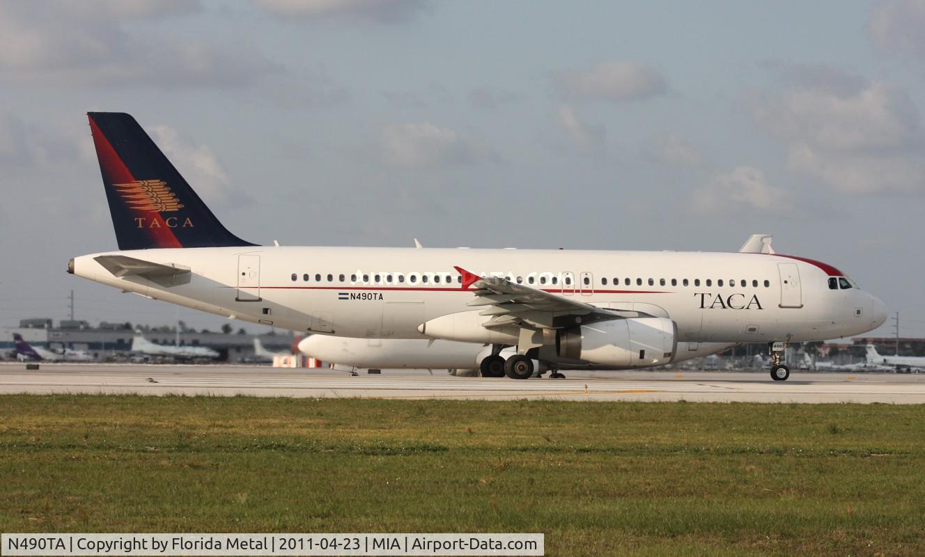 N490TA, 2004 Airbus A320-233 C/N 2282, Taca A320