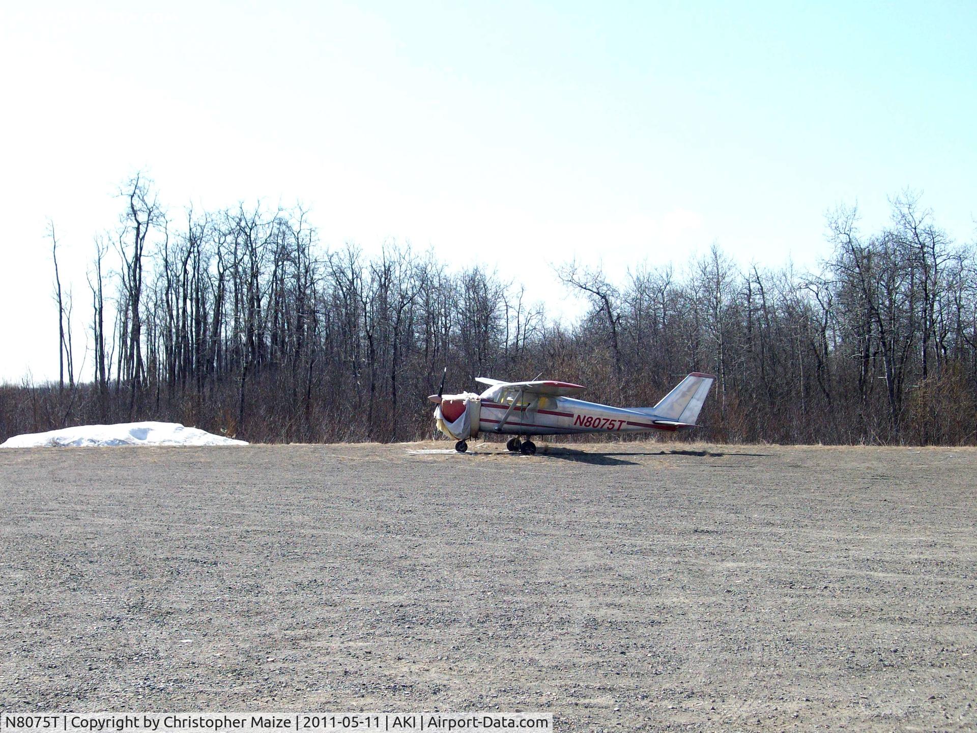 N8075T, 1960 Cessna 175A Skylark C/N 56775, In bush, Alaska