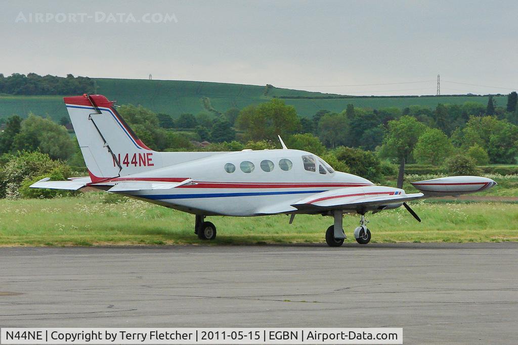 N44NE, 1970 Cessna 414 Chancellor Chancellor C/N 414-0070, Cessna 414, c/n: 4140070 at Nottingham / Tollerton Airport