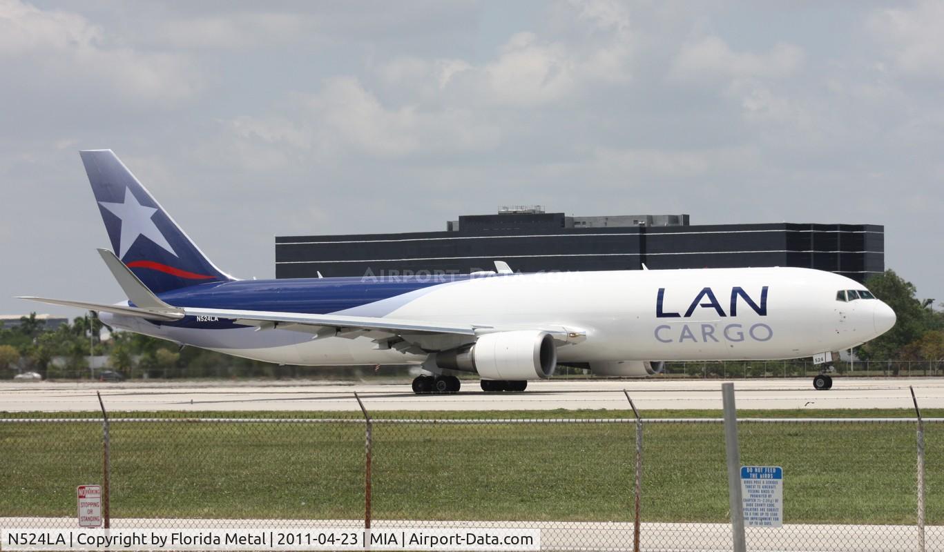 N524LA, 2007 Boeing 767-346F C/N 35816, Lan Chile Cargo