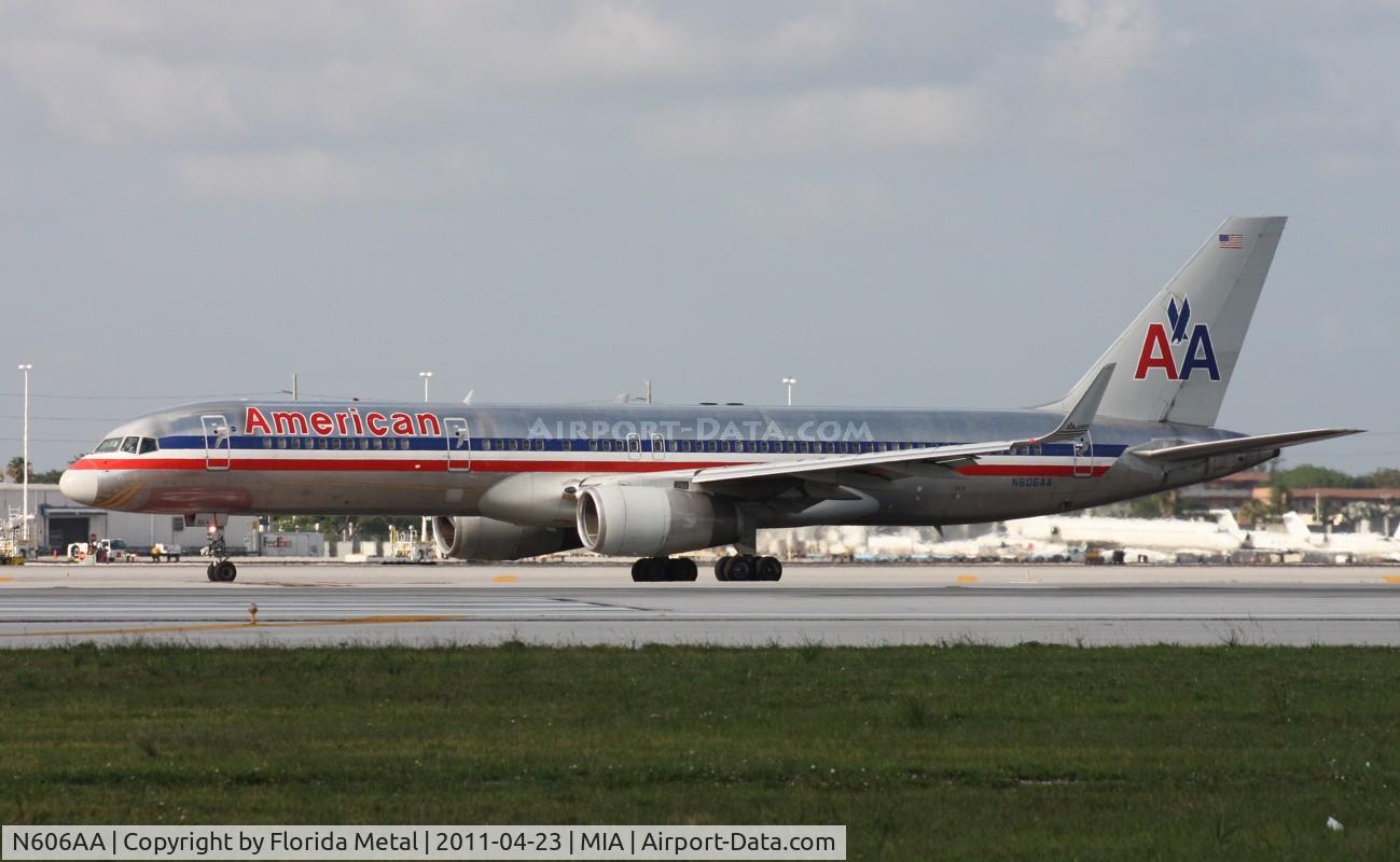 N606AA, 1996 Boeing 757-223 C/N 27057, American 757
