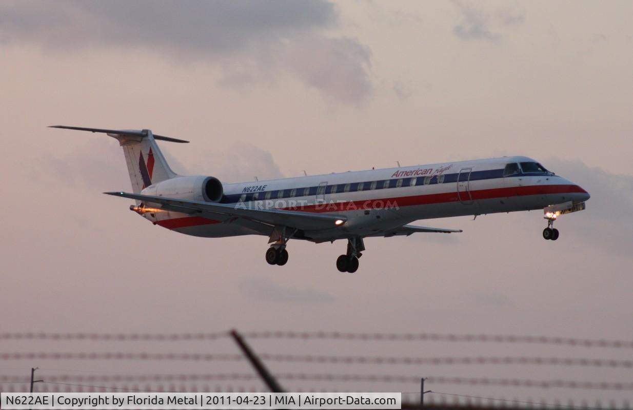 N622AE, 1999 Embraer ERJ-145LR (EMB-145LR) C/N 145108, Eagle E145
