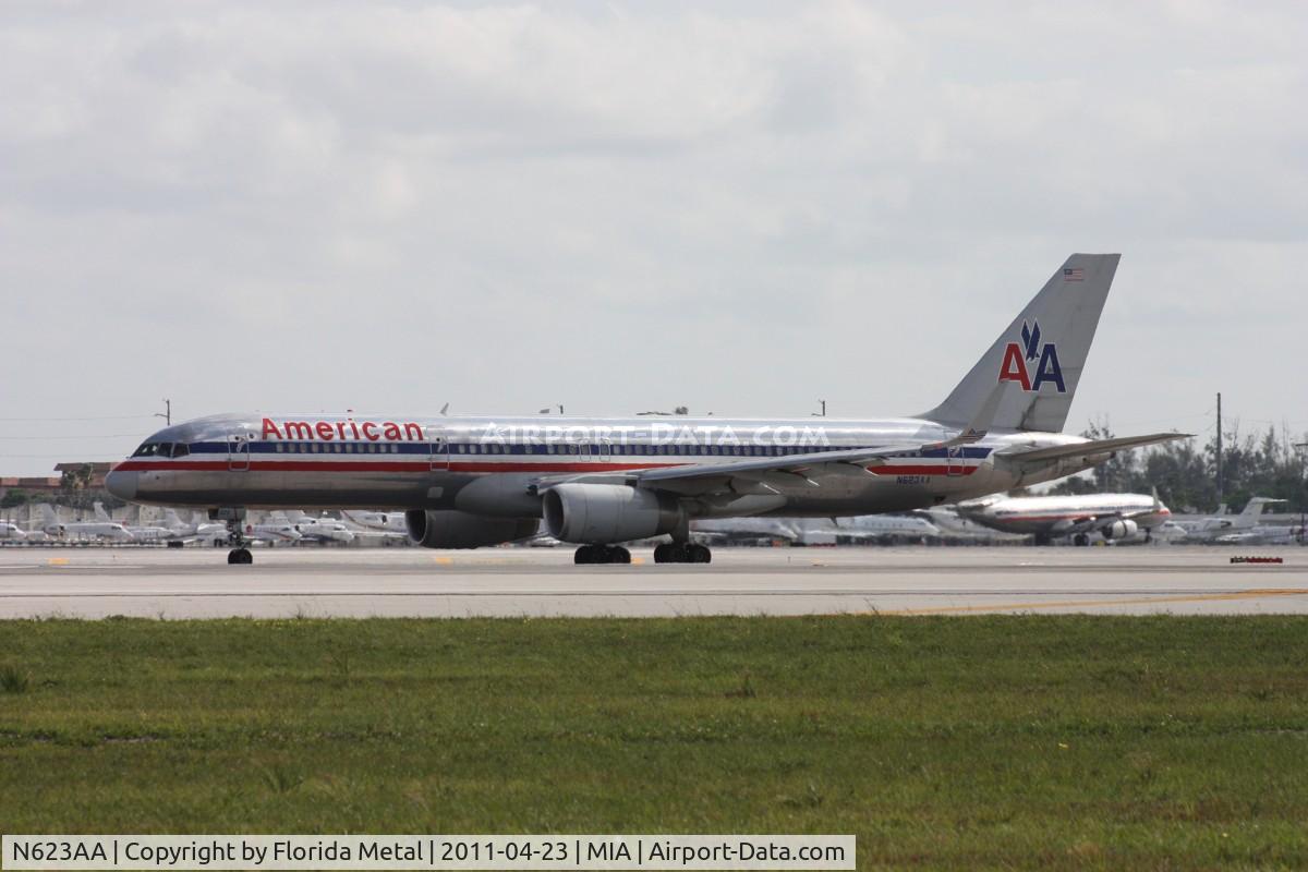 N623AA, 1990 Boeing 757-223 C/N 24581, American 757