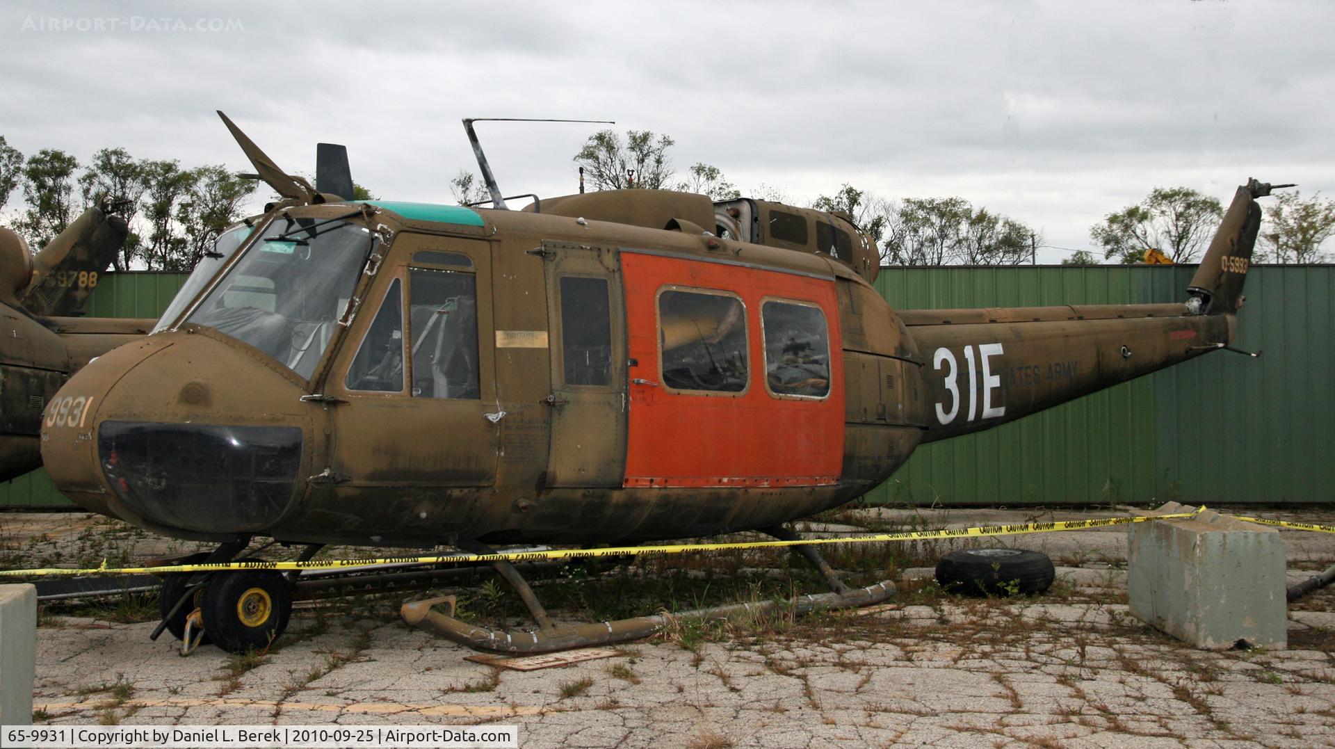 65-9931, 1965 Bell UH-1H Iroquois C/N 4975, Now at the Russell Military Museum
