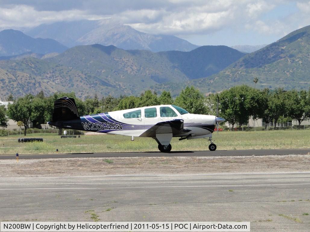 N200BW, 1965 Beech S35 Bonanza C/N D-7954, Eastbound taxiway Sierra enroute runway 26L
