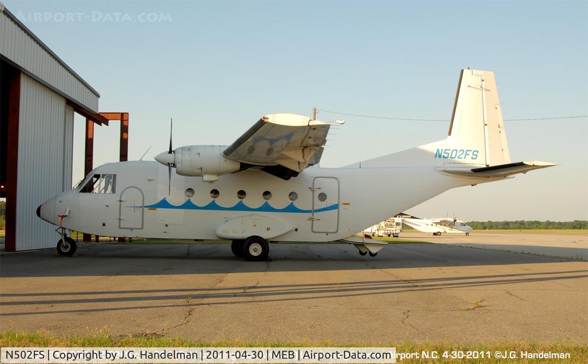 N502FS, 1985 CASA C-212-200 Aviocar C/N 294, At Laurinburg NC