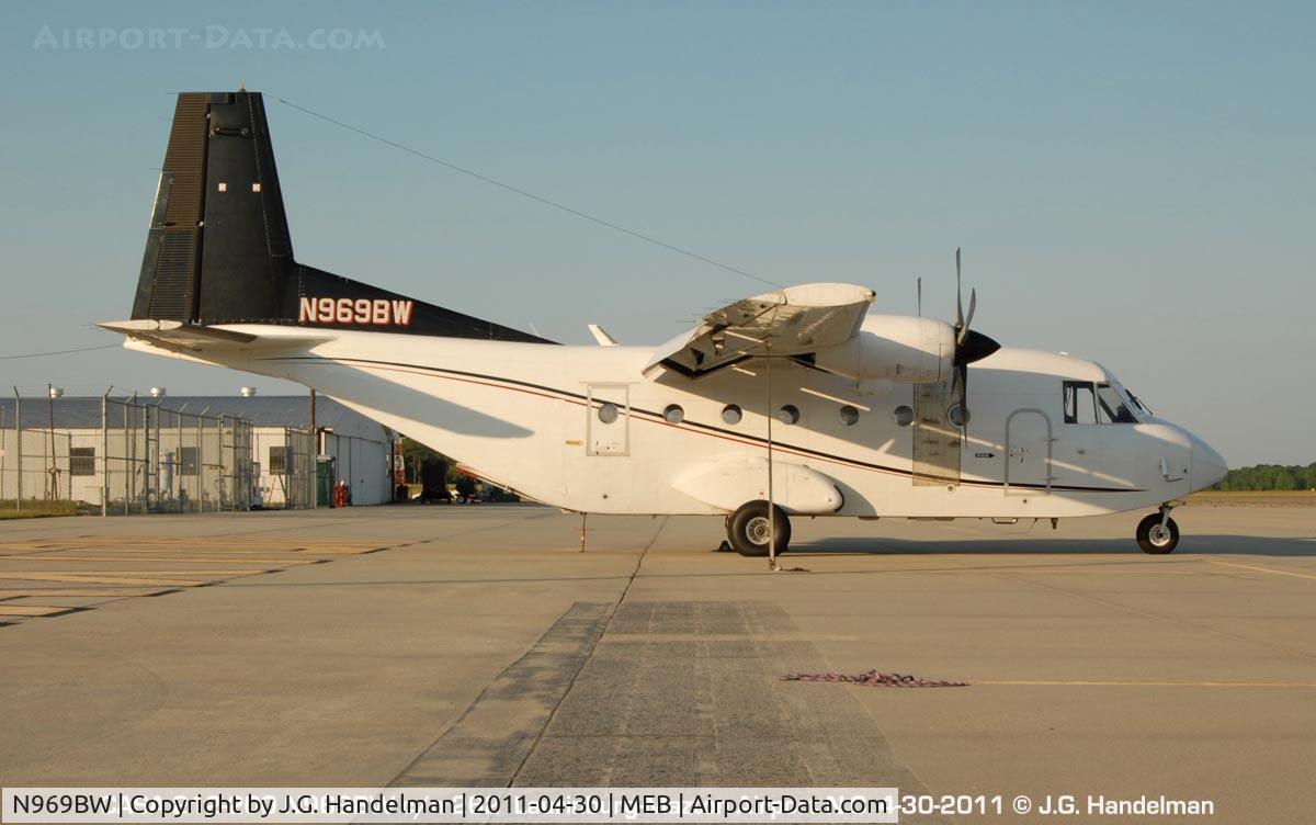 N969BW, 1981 CASA C-212-200 Aviocar C/N 262, At Laurinburg N.C.
