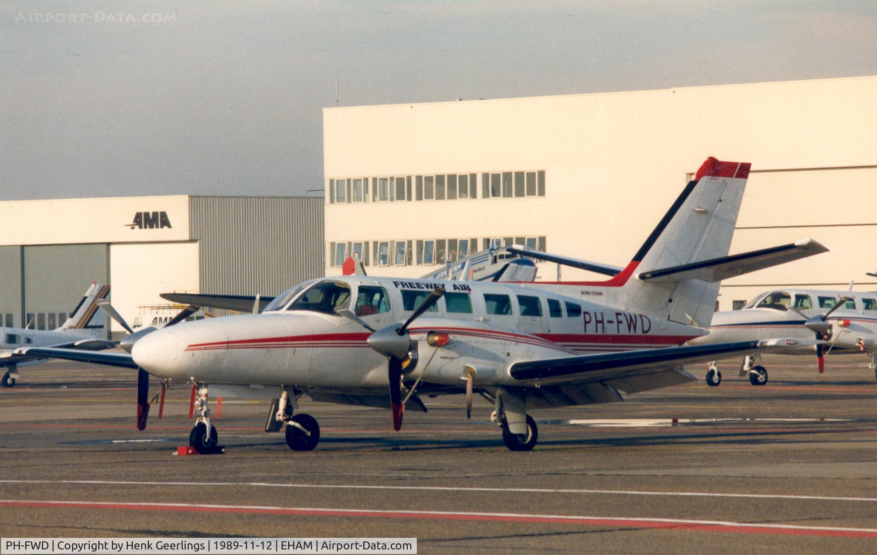 PH-FWD, 1987 Reims Cessna F406 Caravan II C/N F406-0014, Freeway Air