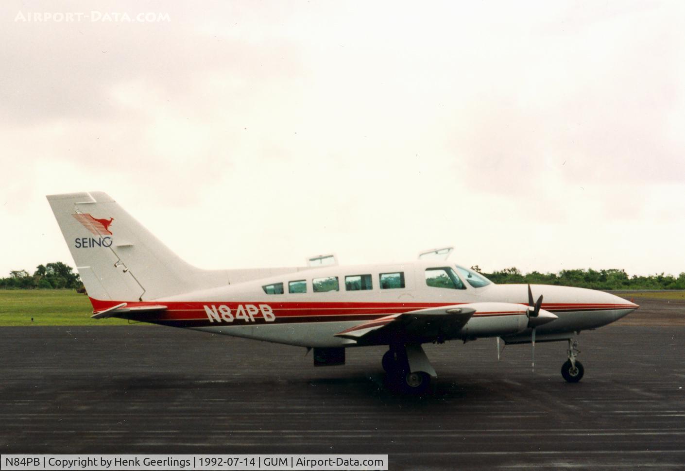 N84PB, Cessna 402C II C/N 402CO603, Pacific Island Aviation - Seino