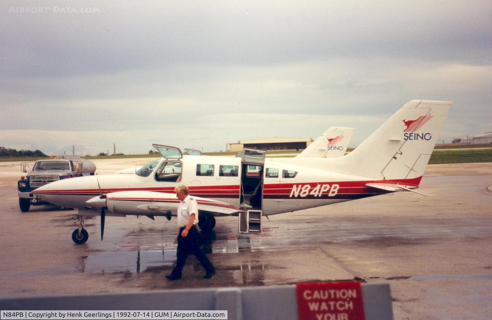 N84PB, Cessna 402C II C/N 402CO603, Pacific Island Aviation - Seino