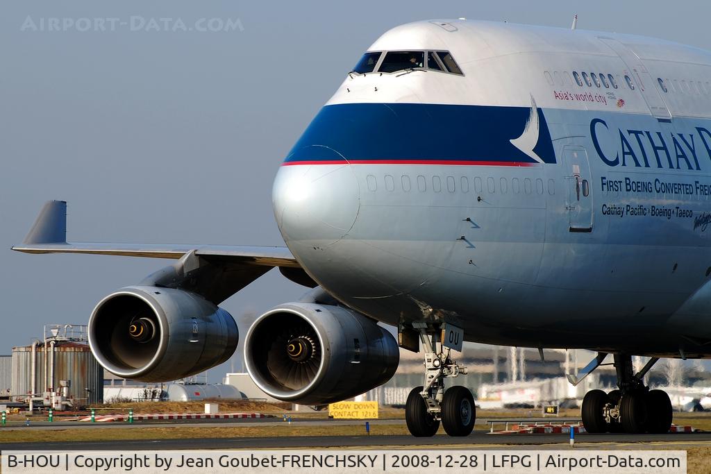 B-HOU, 1991 Boeing 747-467/BCF C/N 24925, CATHAY