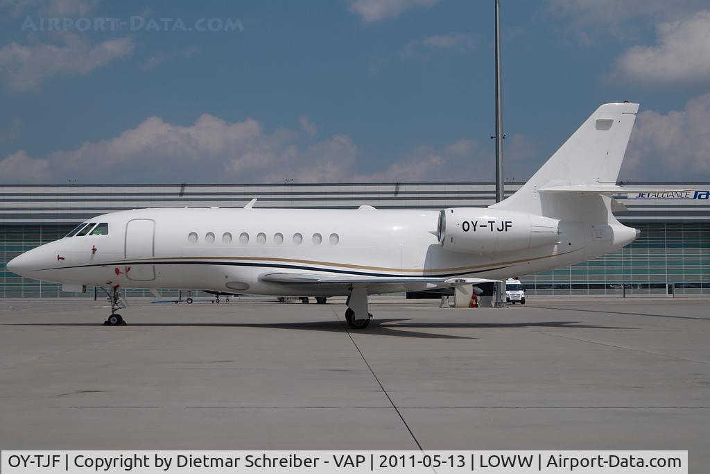 OY-TJF, 2002 Dassault Falcon 2000 C/N 166, Falcon 2000
