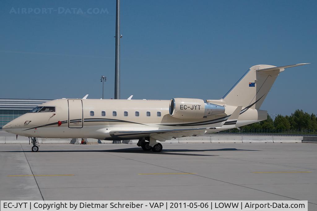 EC-JYT, 2006 Bombardier Challenger 604 (CL-600-2B16) C/N 5648, BD100