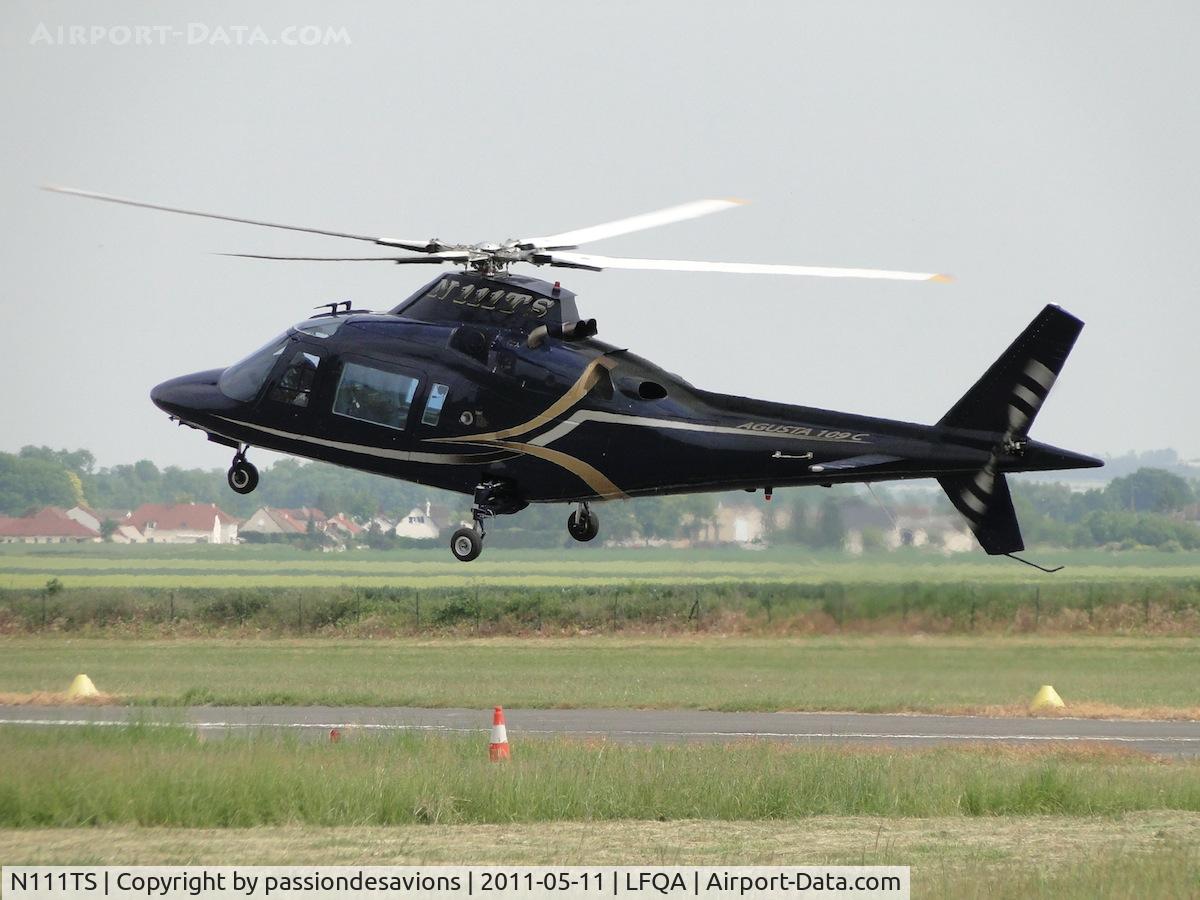 N111TS, Agusta A-109C C/N 7679, just landing