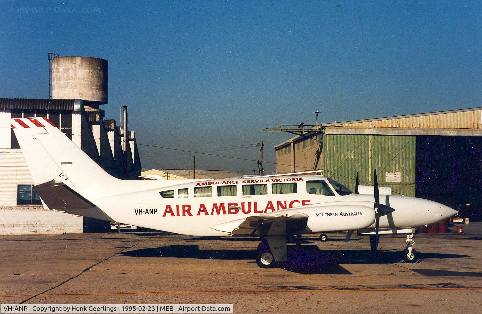 VH-ANP, 1977 Cessna 404 Titan C/N 4040064, Air Ambulance Victoria