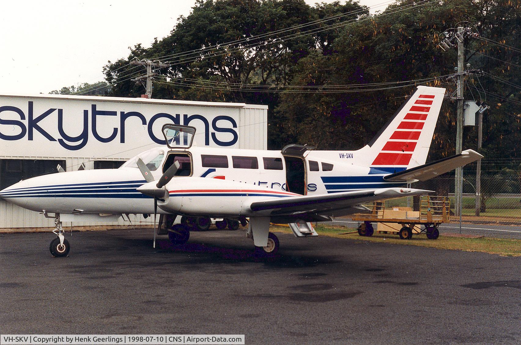 VH-SKV, 1979 Cessna 404 Titan C/N 4040412, Skytrans