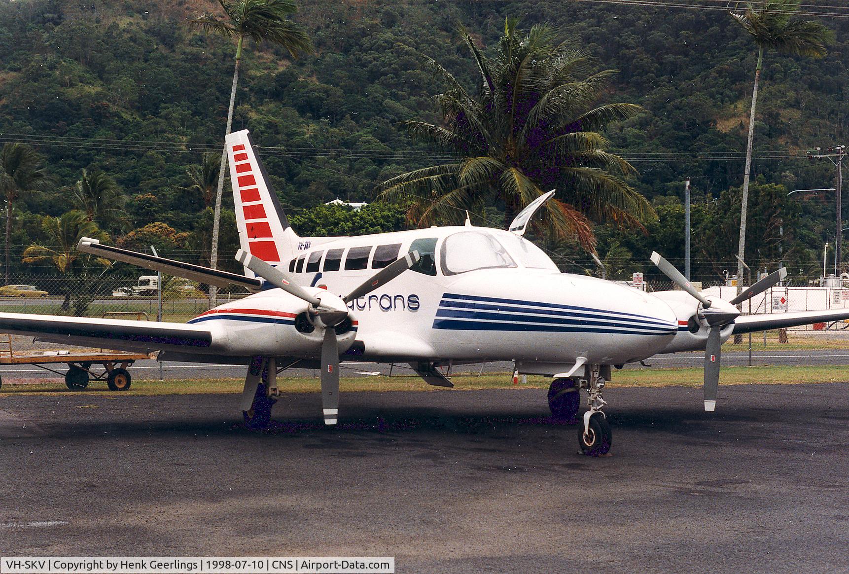 VH-SKV, 1979 Cessna 404 Titan C/N 4040412, Skytrans