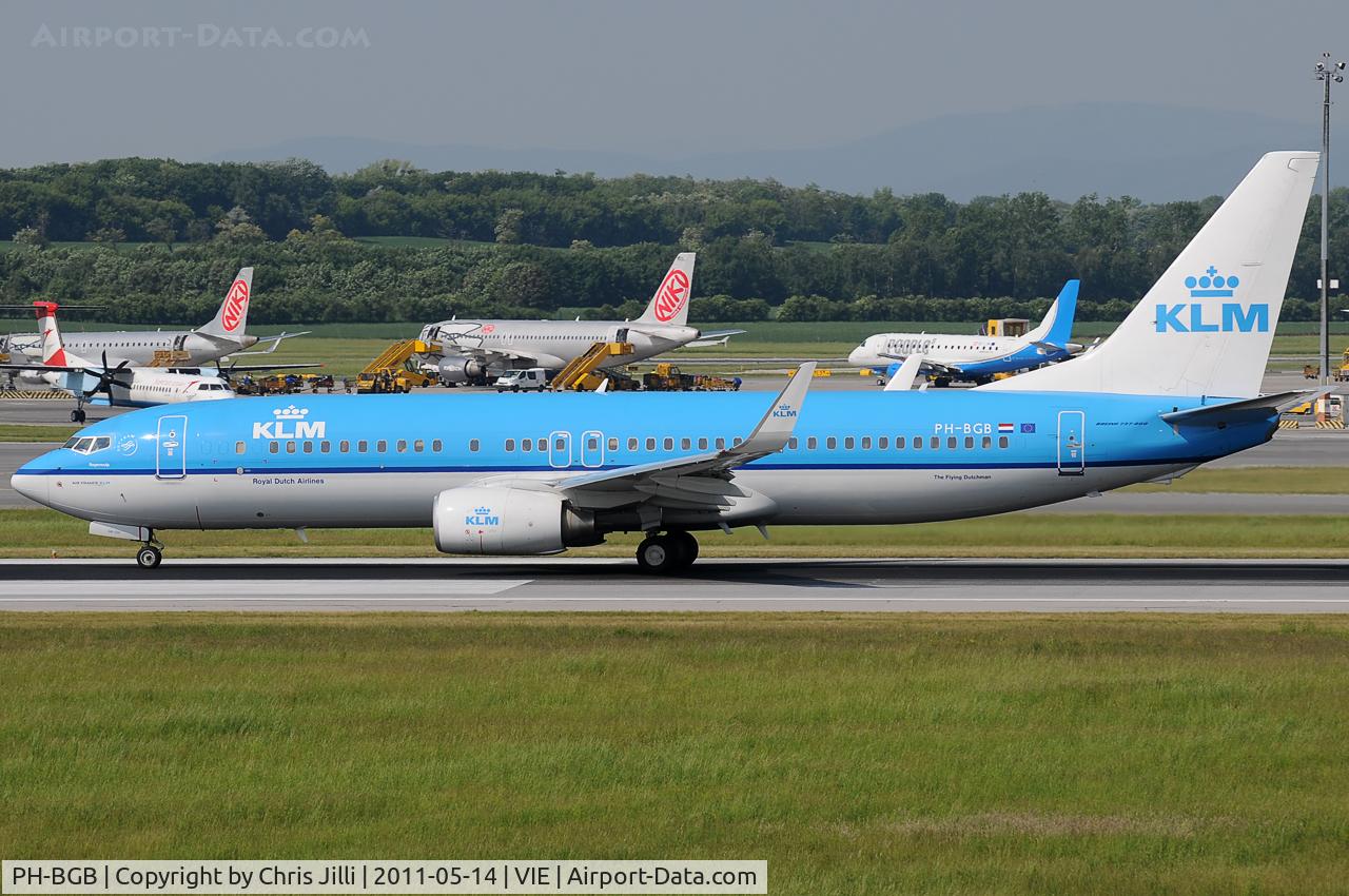 PH-BGB, 2008 Boeing 737-8K2 C/N 37594, KLM