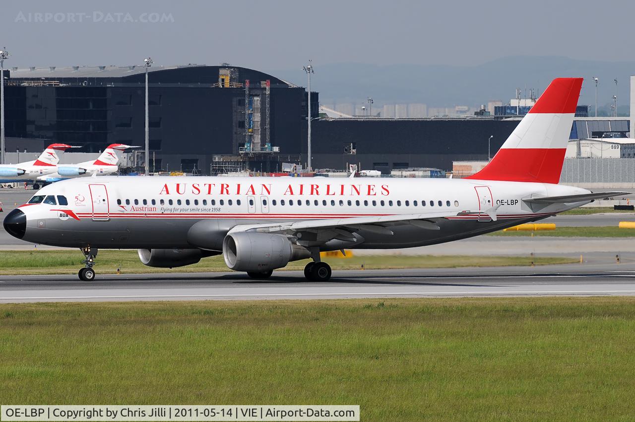 OE-LBP, 1998 Airbus A320-214 C/N 797, Austrian Airlines