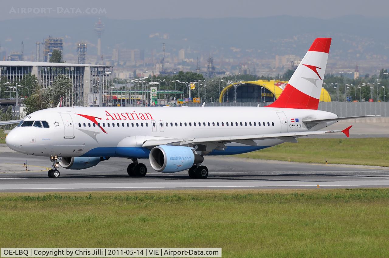 OE-LBQ, 1999 Airbus A320-214 C/N 1137, Austrian Airlines