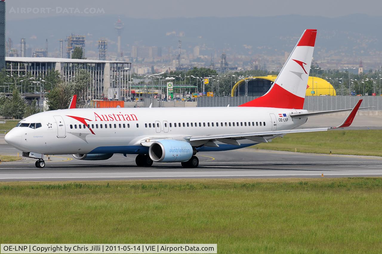 OE-LNP, 2002 Boeing 737-8Z9 C/N 30420, Austrian Airlines