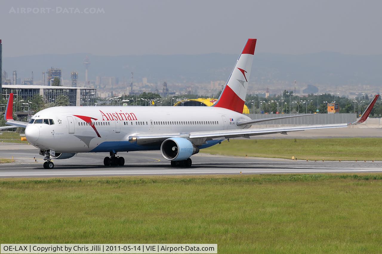 OE-LAX, 1992 Boeing 767-3Z9/ER C/N 27095, Austrian Airlines