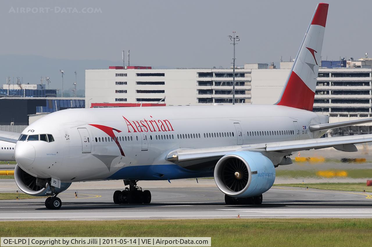 OE-LPD, 2006 Boeing 777-2Z9/ER C/N 35960, Austrian Airlines
