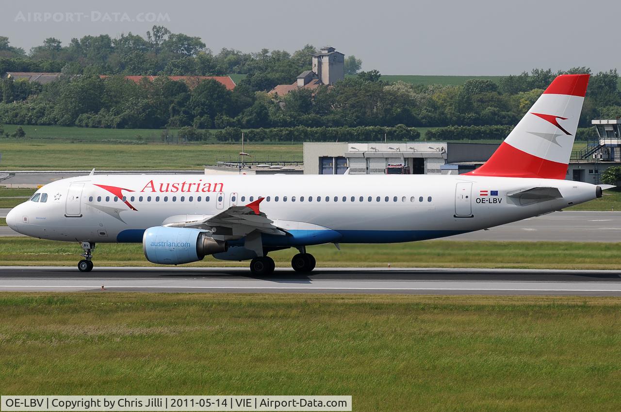 OE-LBV, 2000 Airbus A320-214 C/N 1385, Austrian Airlines