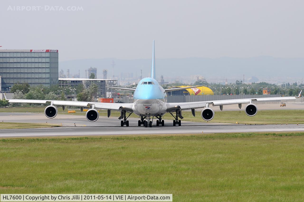 HL7600, 2004 Boeing 747-4B5F/SCD C/N 33945, Korean Air Cargo
