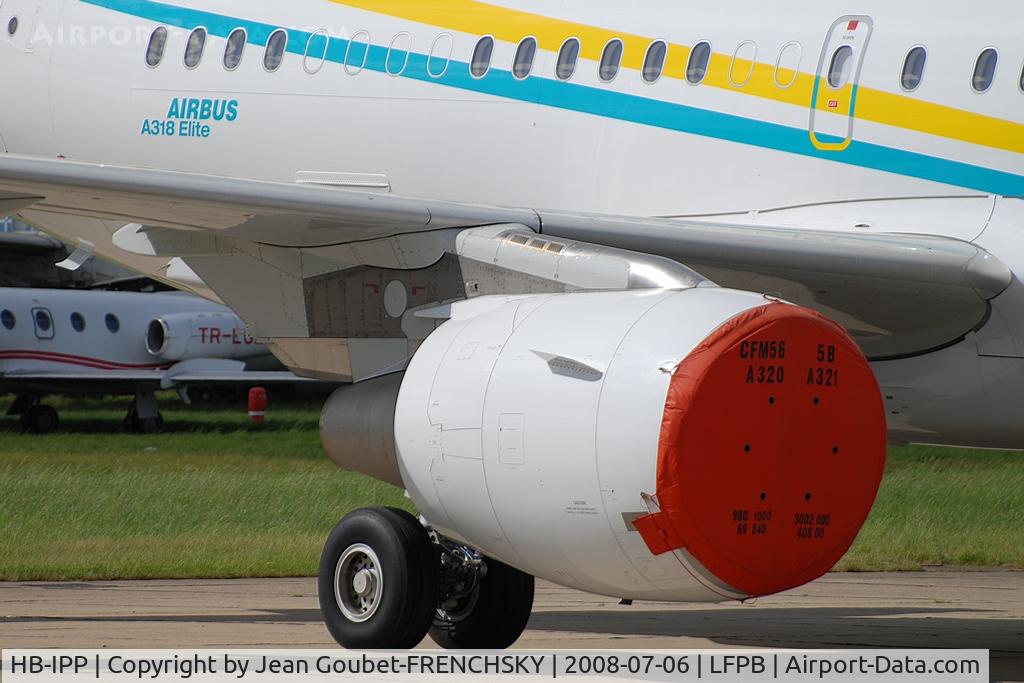 HB-IPP, 2006 Airbus ACJ318 (A318-112/CJ) C/N 2910, Elite private