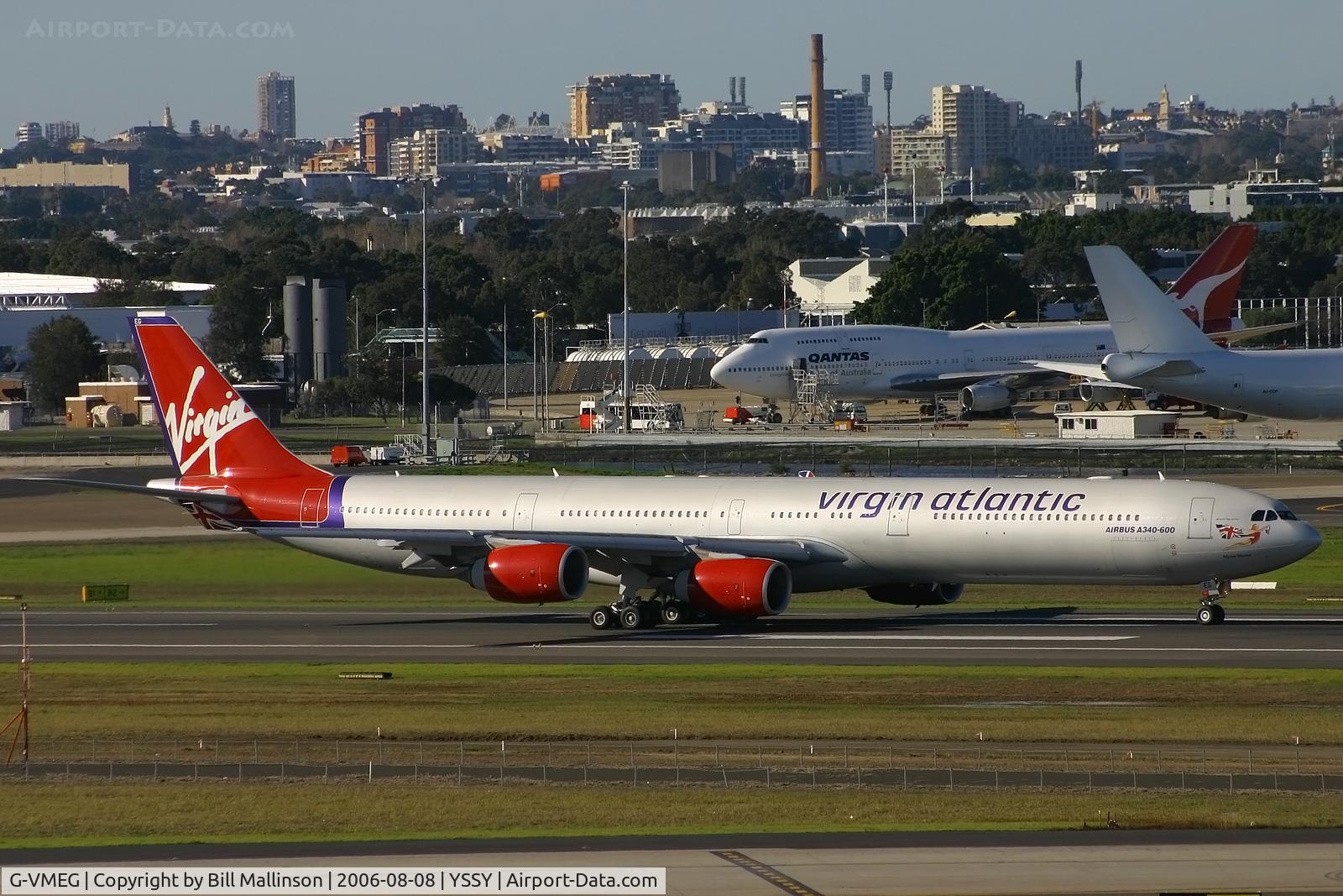 G-VMEG, 2002 Airbus A340-642 C/N 391, Ready on 16R