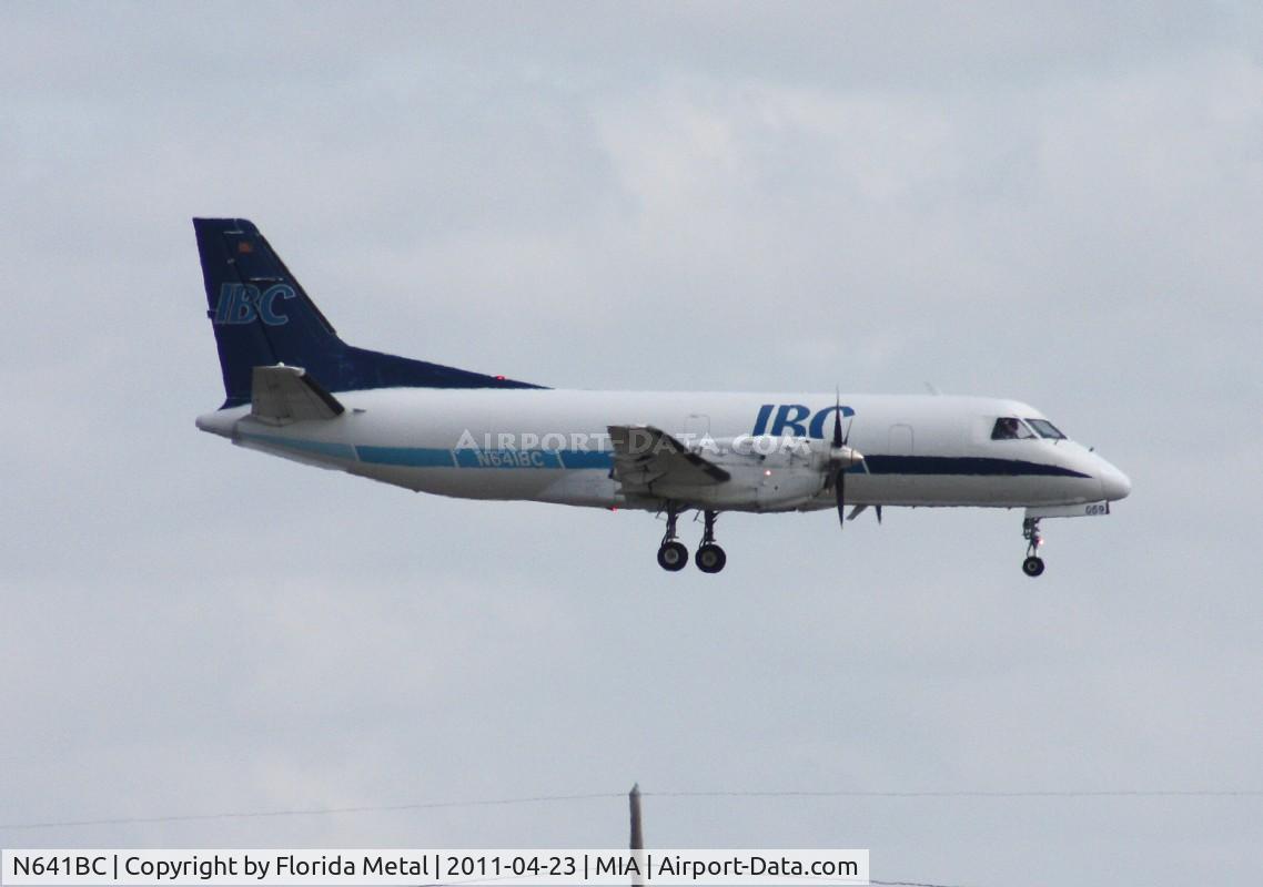 N641BC, 1966 Saab SF340A C/N 340A-069, IBC Saab 340