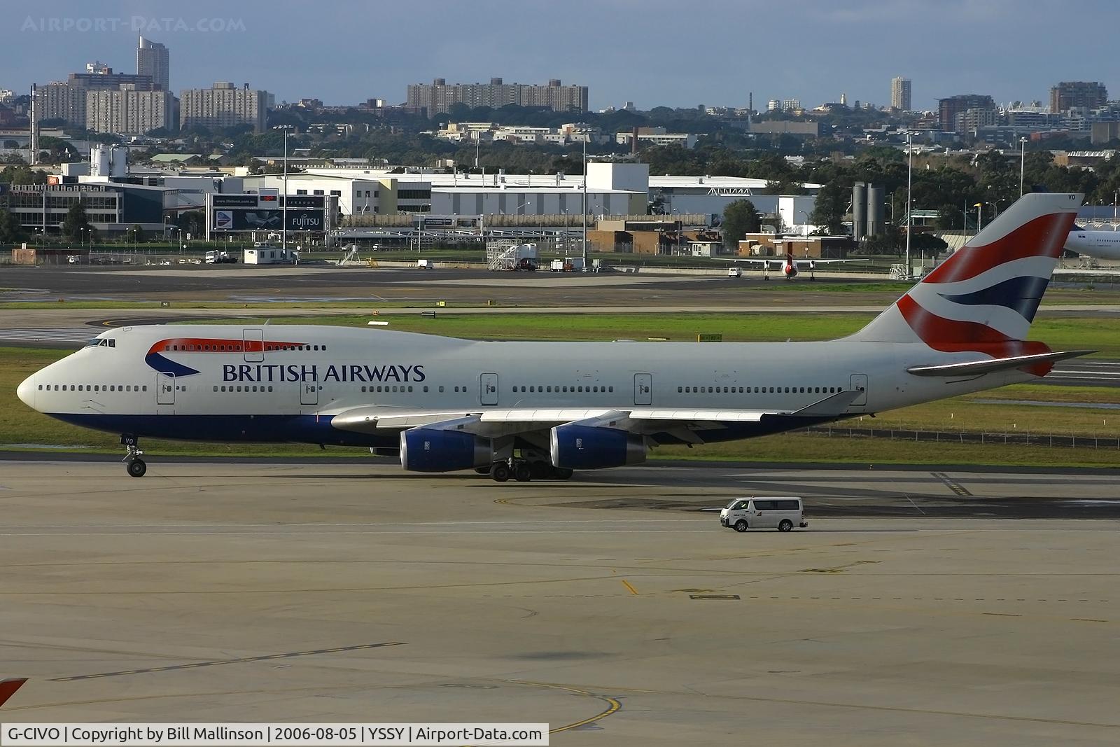 G-CIVO, 1997 Boeing 747-436 C/N 28849, taxi to 16R