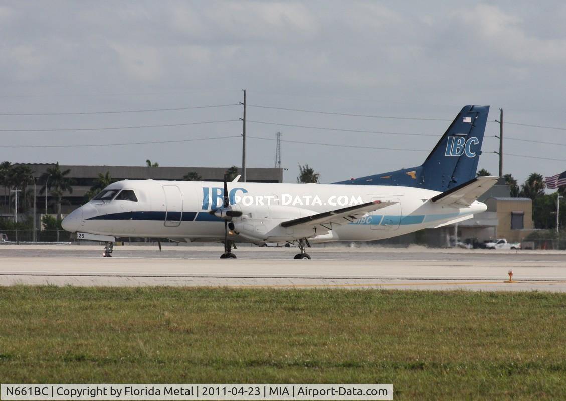 N661BC, 1988 Saab 340A C/N 340A-125, IBC Saab 340A